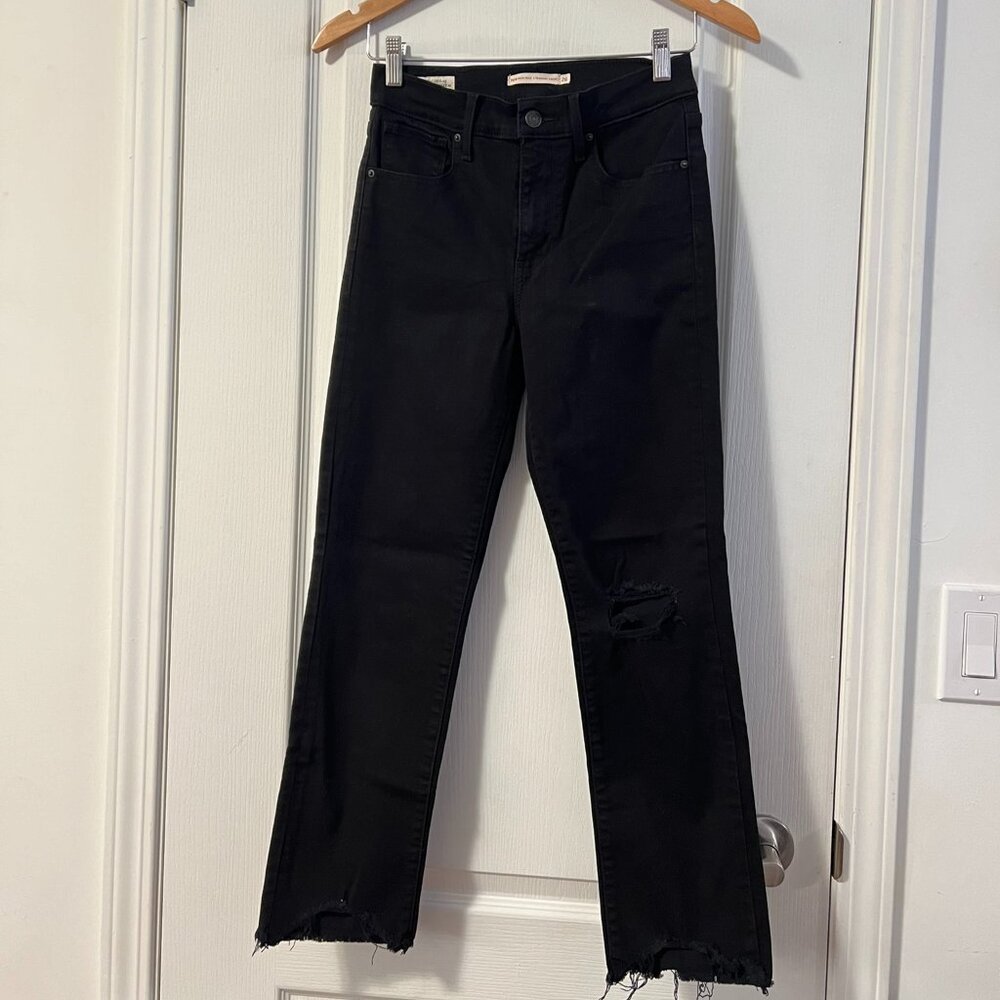 Levi's Premium 724 High Rise Straight Crop